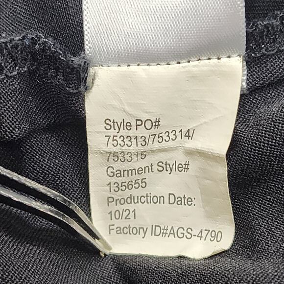 Maurices Pants Womens M Black Pull On Buckle Detail Bengaline Skinny Crop Capri - Picture 9 of 14